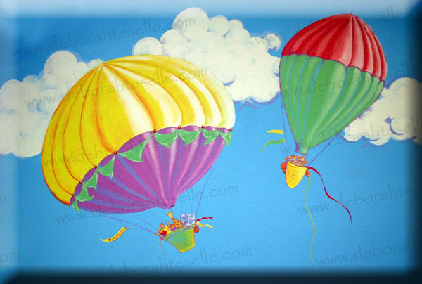 Daycare Balloon Mural